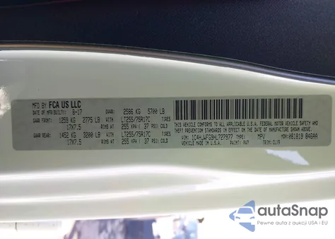 2017 Jeep Wrangler Unlimited Rubicon Recon 4X4 from USA, damaged, VIN 1C4HJWFG9HL727977